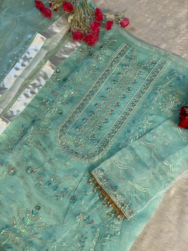 DANA FASHION ORGANZA PAKISTANI SUITS IN INDIA