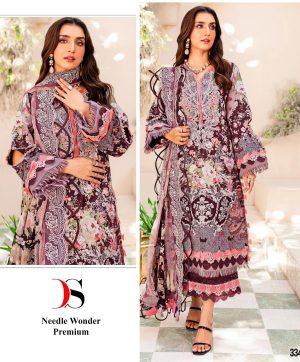 DEEPSY SUITS 3343 F PAKISTANI COTTON SUITS