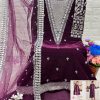 DINSAA 295 VELVET SALWAR KAMEEZ