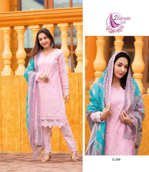 DINSAA SUIT 299 ANABIYA VOL 1 SALWAR SUITS