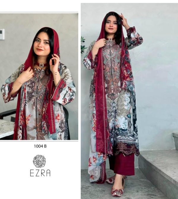 EZRA 1004 B PAKISTANI SALWAR SUITS IN INDIA