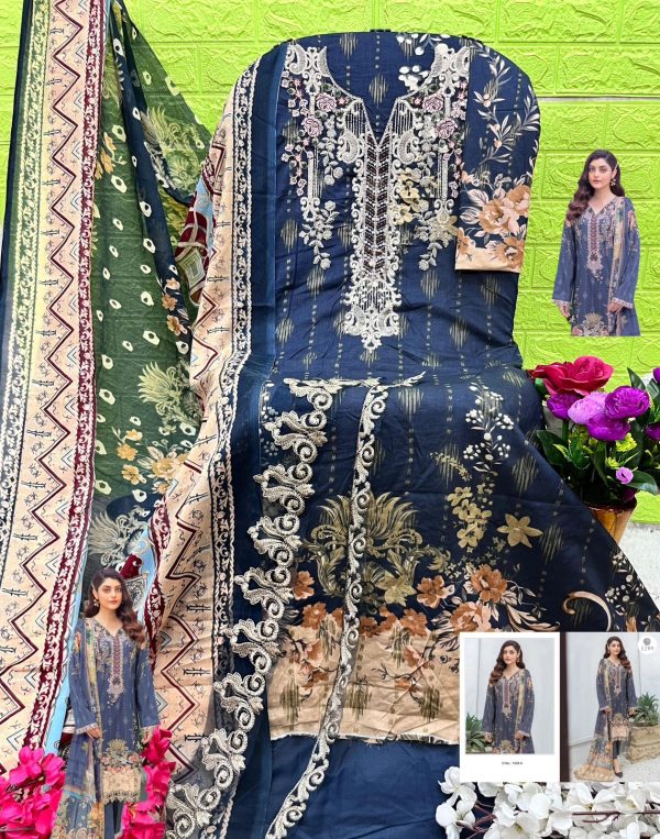 EZRA 1008 A COTTON PAKISTANI SUITS IN INDIA