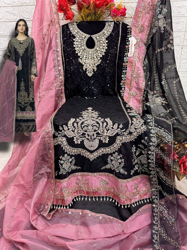 FEPIC C 1377 B ROSEMEEN PAKISTANI SUITS