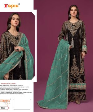 FEPIC C 1377 ROSEMEEN PAKISTANI SUITS