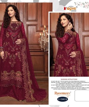 FEPIC C 1540 B ROSEMEEN PAKISTANI SUITS