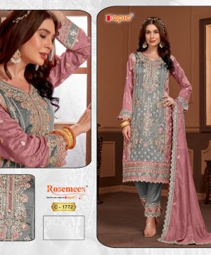 FEPIC C 1772 ROSEMEEN PAKSITANI SUITS