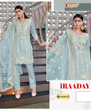 FEPIC IR 21213 C IRAADAY PAKISTANI SUITS IN INDIA