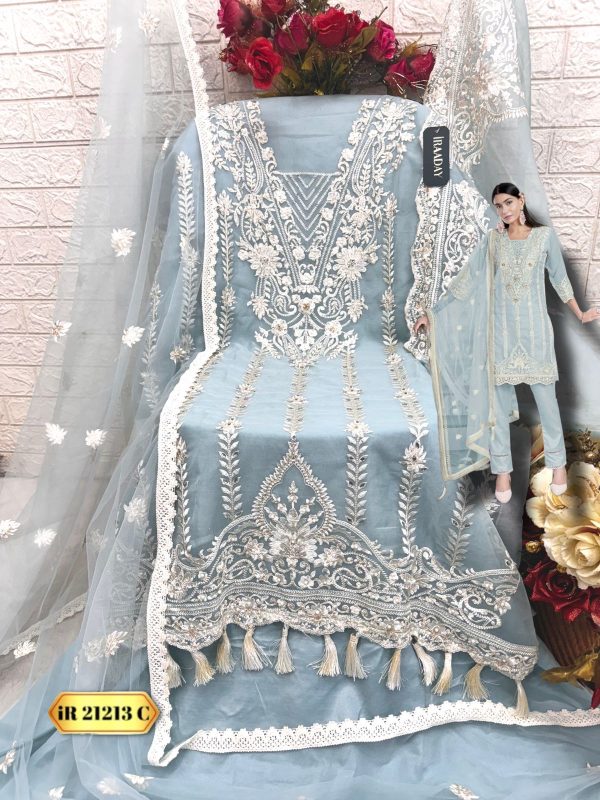 FEPIC IR 21213 C IRAADAY PAKISTANI SUITS IN INDIA