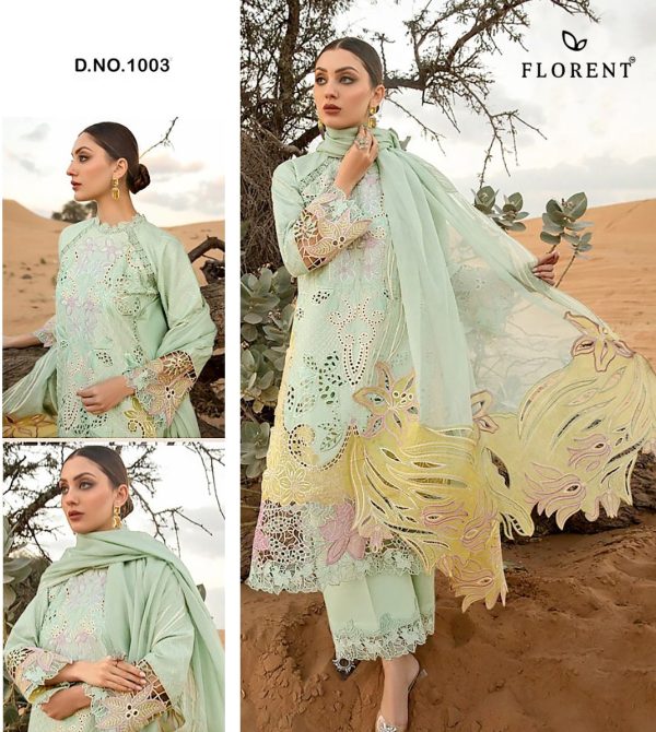 FLORENT 1003 COTTON PAKISTANI SUITS