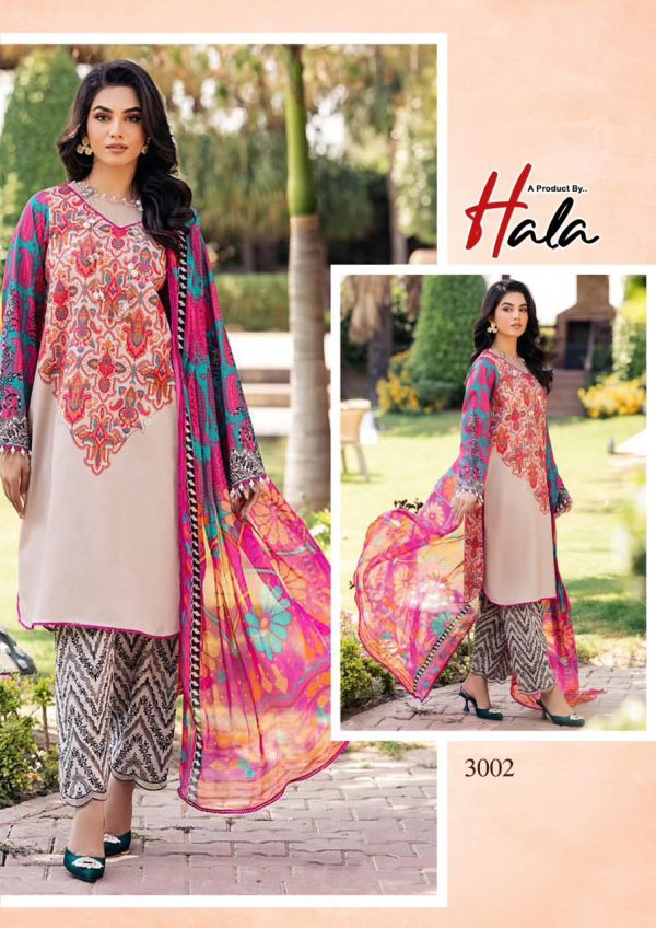 HALA RAMSHA VOL 3 KARACHI SUITS WHOLESALE