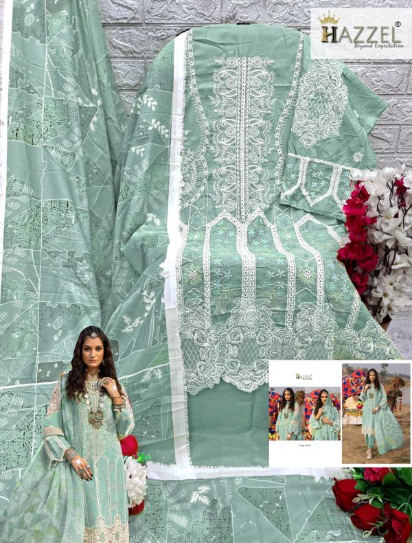 HAZZEL 90 B PAKISTANI COTTON SUITS WHOLESALE