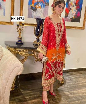 HK 1671 A DESIGNER SUITS WHOLESALE