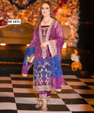 HK 1671 B DESIGNER SUITS WHOLESALE