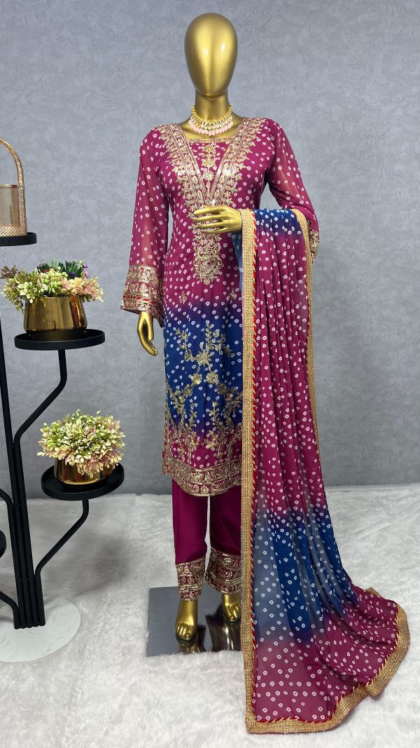 HK 1671 B DESIGNER SUITS WHOLESALE