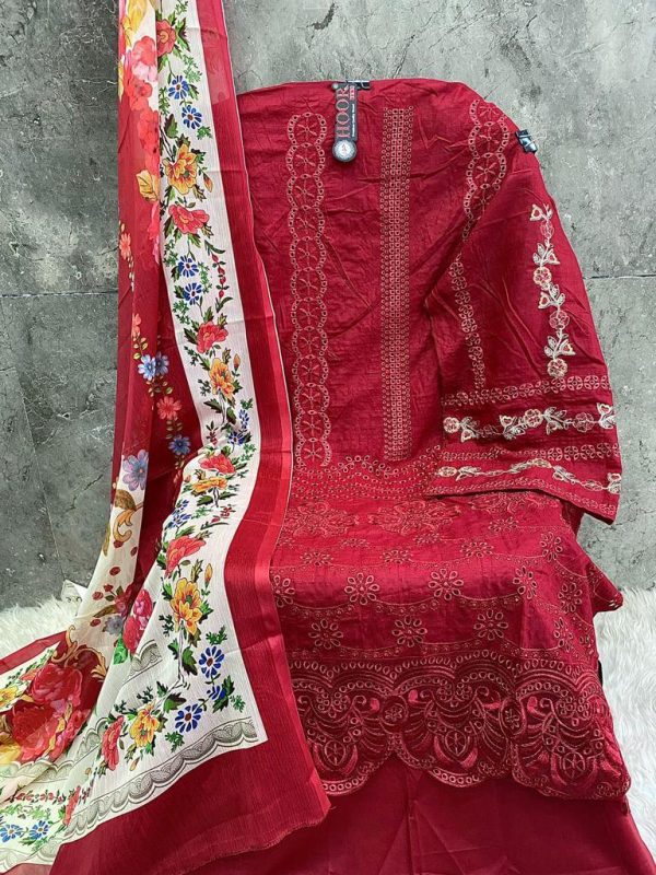 HOOR TEX H 125 A PAKISTANI COTTON SUITS