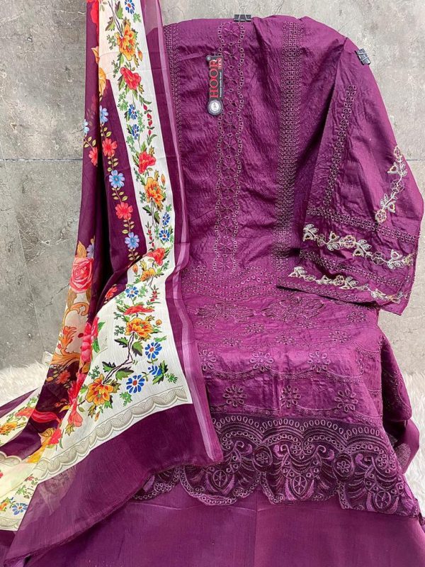 HOOR TEX H 125 C PAKISTANI COTTON SUITS