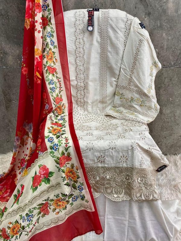 HOOR TEX H 125 D PAKISTANI COTTON SUITS