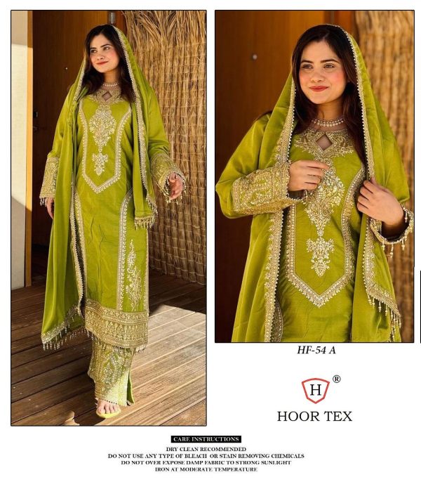 HOOR TEX HF 54 A READYMADE PAKISTANI SUITS