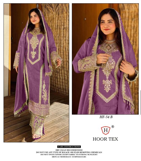 HOOR TEX HF 54 B READYMADE PAKISTANI SUITS