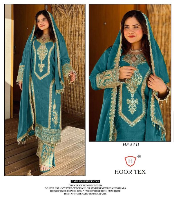 HOOR TEX HF 54 D READYMADE PAKISTANI SUITS