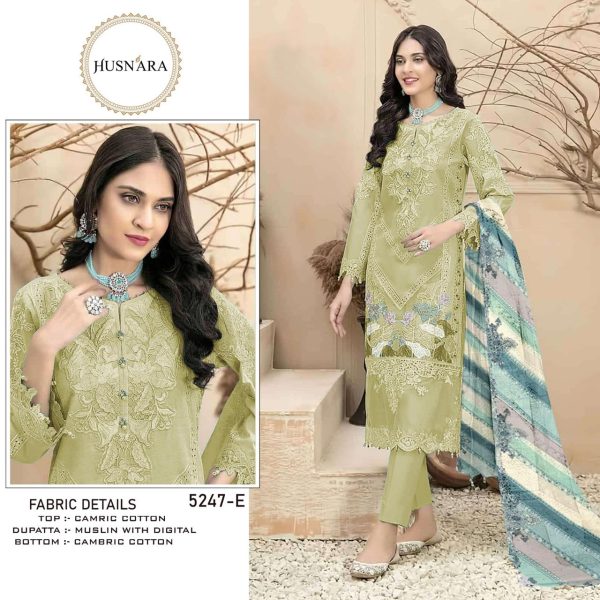 HUSNARA 5247 E PAKISTANI SUITS IN INDIA