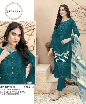 HUSNARA 5247 G PAKISTANI SUITS IN INDIA