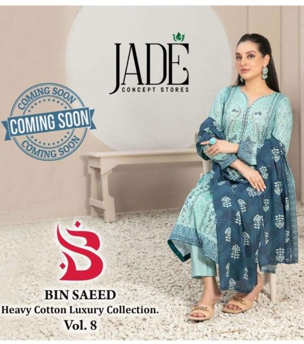 JADE BIN SAEED VOL 8 WHOLESALE