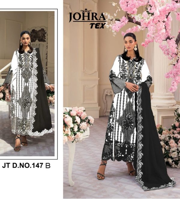 JOHRA TEX JT 147 B PAKISTANI SUITS WHOLESALE