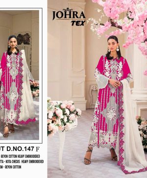 JOHRA TEX JT 147 F SALWAR SUITS WHOLESALE