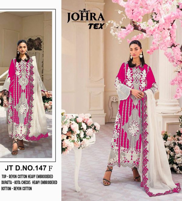 JOHRA TEX JT 147 F SALWAR SUITS WHOLESALE