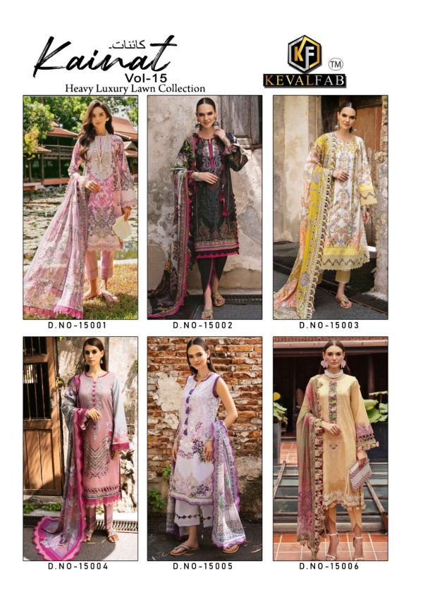 KEVAL FAB KAINAT VOL 15 WHOLESALE