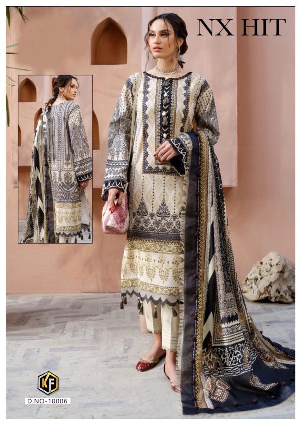 KEVAL FAB NX HIT KARACHI SUITS WHOLESALE