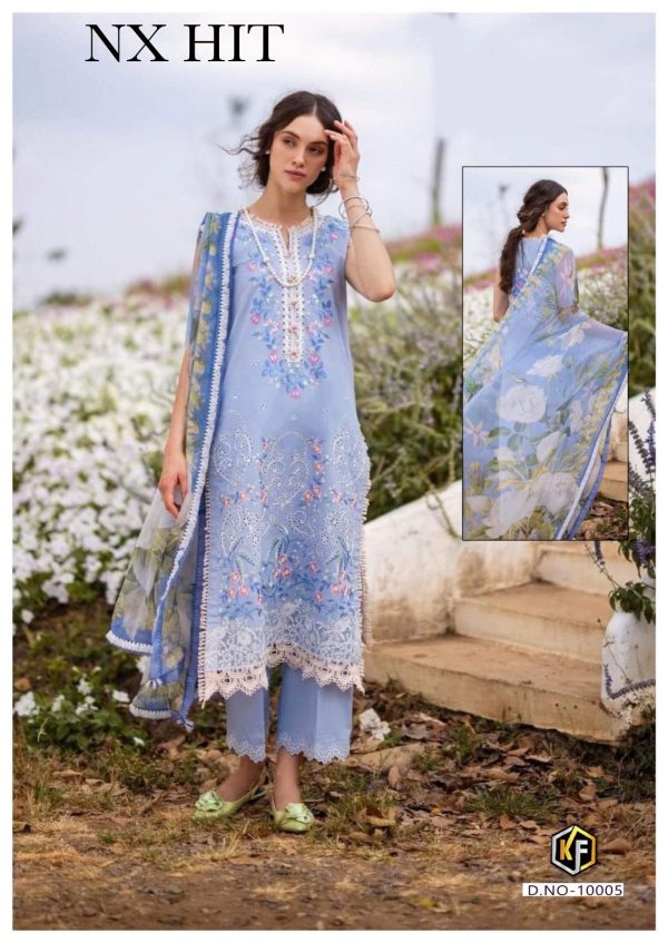 KEVAL FAB NX HIT KARACHI SUITS WHOLESALE