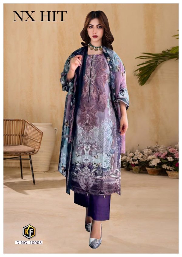 KEVAL FAB NX HIT KARACHI SUITS WHOLESALE