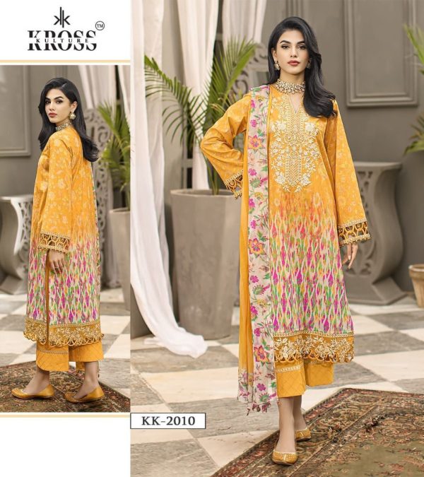 KROSS KULTURE KK 2010 PAKISTANI SUITS