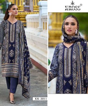 KROSS KULTURE KK 2011 COTTON PAKISTANI SUITS