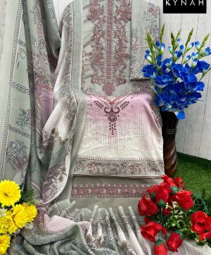 KYNAH 2164 A PAKISTANI COTTON SUITS