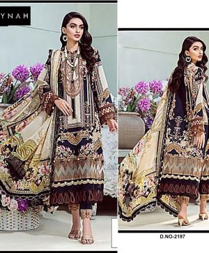 KYNAH 2197 PAKISTANI COTTON SUITS