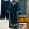 LC 1312 DESIGNER VELVET SALWAR SUITS