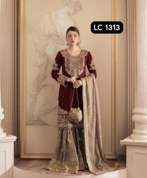 LC 1313 DESIGNER SALWAR SUITS WHOLESALE