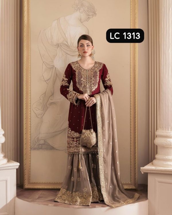 LC 1313 DESIGNER SALWAR SUITS WHOLESALE