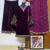 LC 903 A DESIGNER VELVET SALWAR SUITS