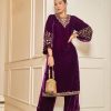 LC 903 A DESIGNER VELVET SALWAR SUITS