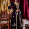 LC 930 B DESIGNER VELVET SALWAR SUITS