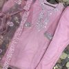 LG 1705 DESIGNER PINK ORGANZA SALWAR KAMEEZ