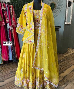 LG 1855 C DESIGNER LEHENGA WHOLESALE