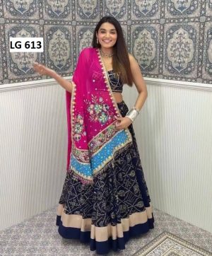 LG 613 B DESIGNER LEHENGA CHOLI WHOLESALE