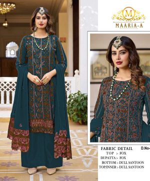 MAARIA A 1075 C PAKISTANI SUITS WHOLESALE