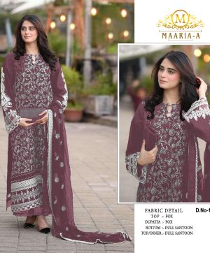 MAARIA A 1110 C PAKISTANI SALWAR SUITS