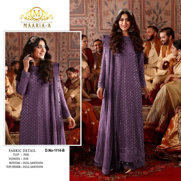 MAARIA A 1114 B PAKISTANI SUITS IN INDIA